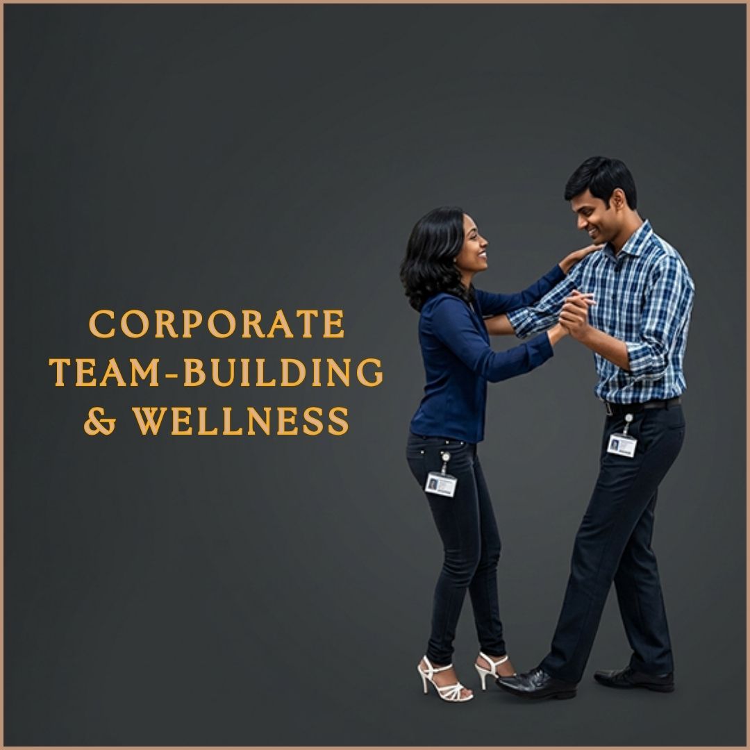 Corporate Team Building & Partner Dance Wellness On Site Experiential Workshops By Teacher Roopa From Bangalore Tango Academy